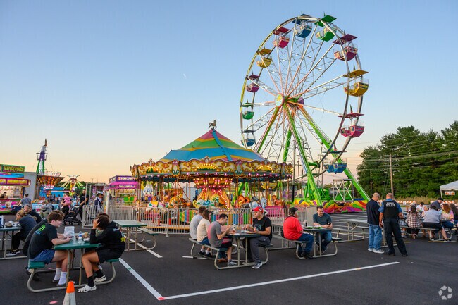 The annual Riverdale Carnival features a huge array of rides and activities that keep the whole family entertained.