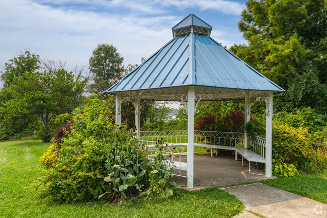 Escape the heat and sit under the shade at the gazebo at Mariner Point Park in Joppa.