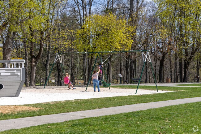 Tribute Gardens in Millbrook offers memorials and paved walking paths.
