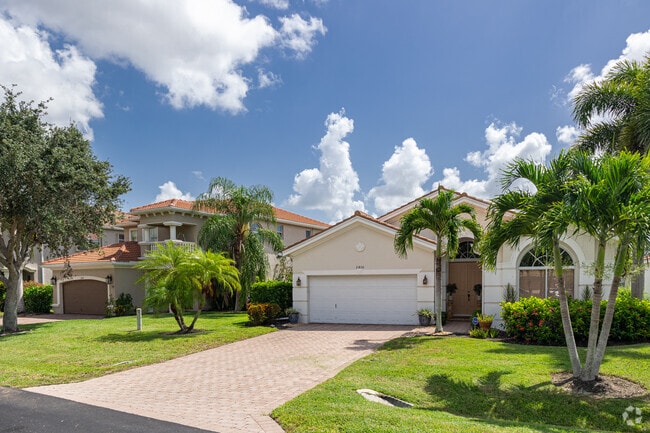 Estero Park homes are built in a variety of styles, including Mediterranean.