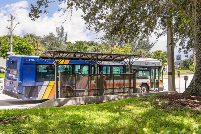 Woodmont residents can use reliable public transportation for committing around town.