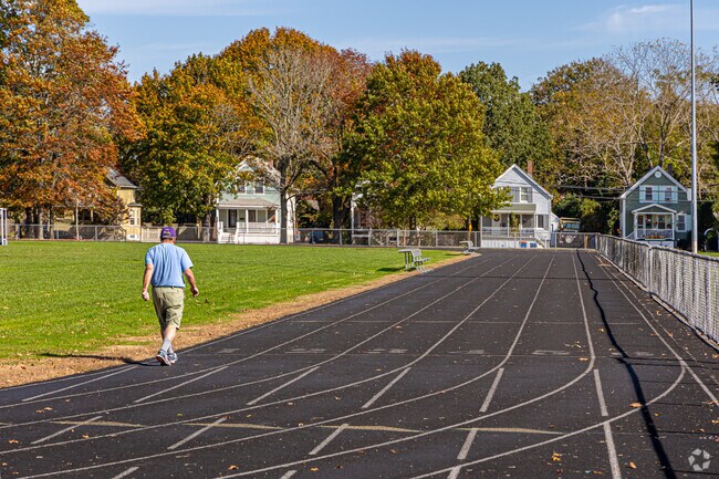 Stroll around the track at Cushman Park in Fairhaven/Harbor View.