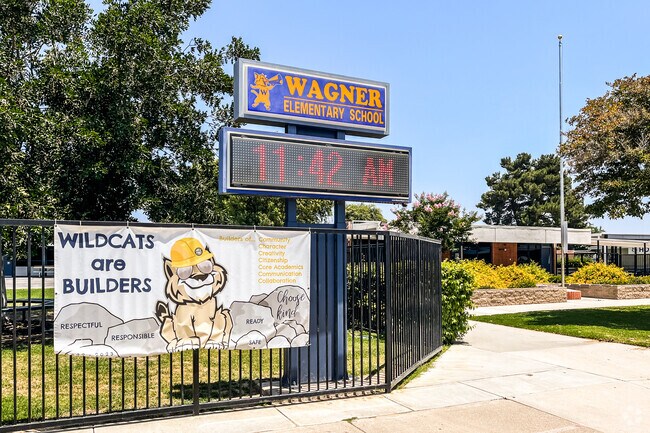 Wagner Wildcats are excited about education at their Placentia Elementary School.