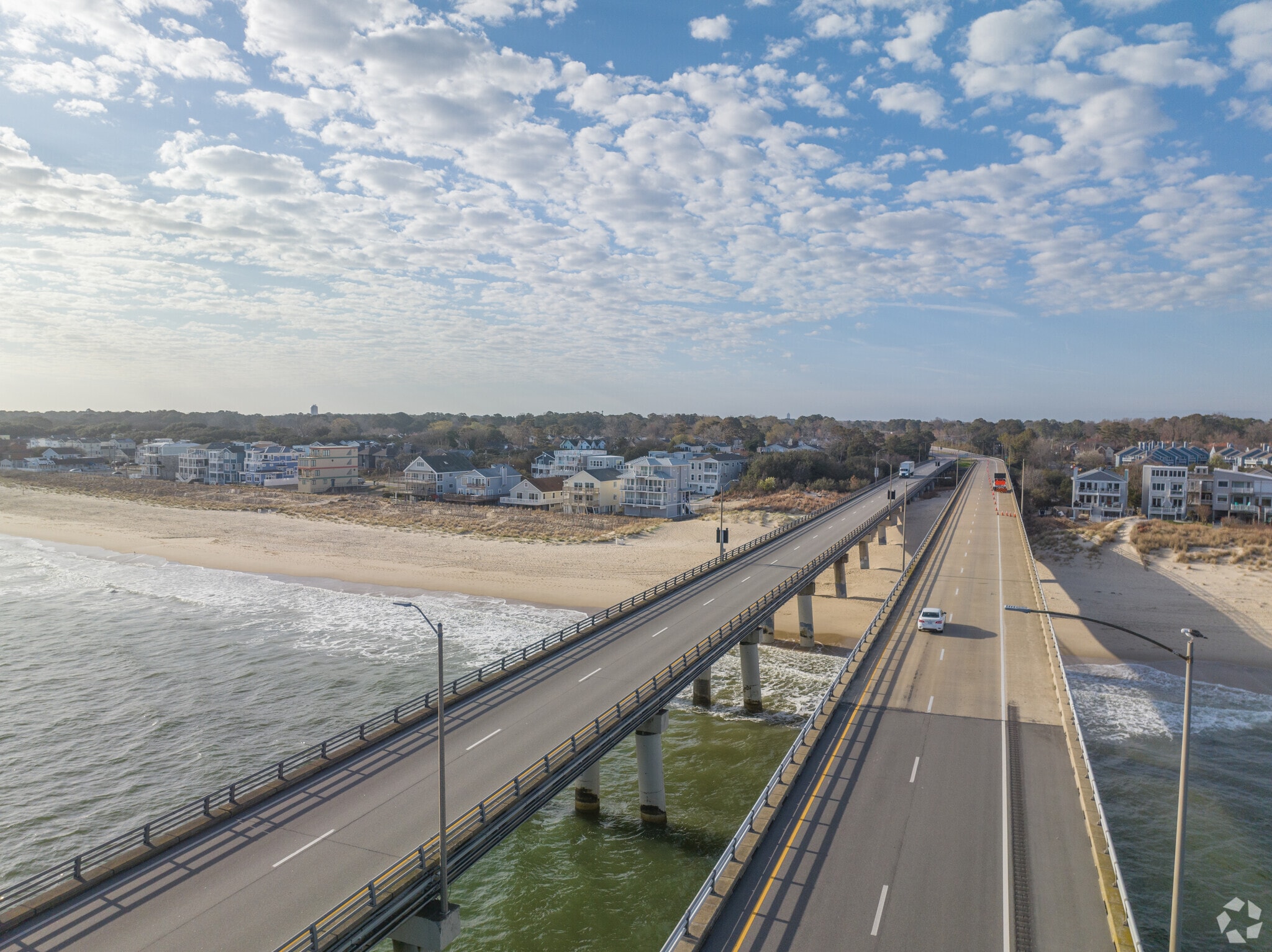 Travelers love the ease and proximity to the Chesapeake Bay Bridge Tunnel in Chic's Beach.
