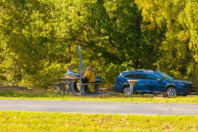 Picnic spots in Indian Point invite residents to relax outdoors.