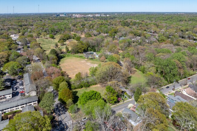 The Candler Park neighborhood surrounds its namesake park.