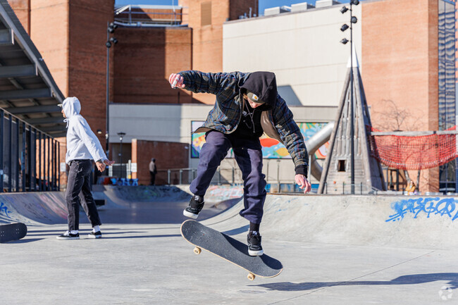 Rash Park is a popular spot for Garwyn Oaks skaters to hang out.