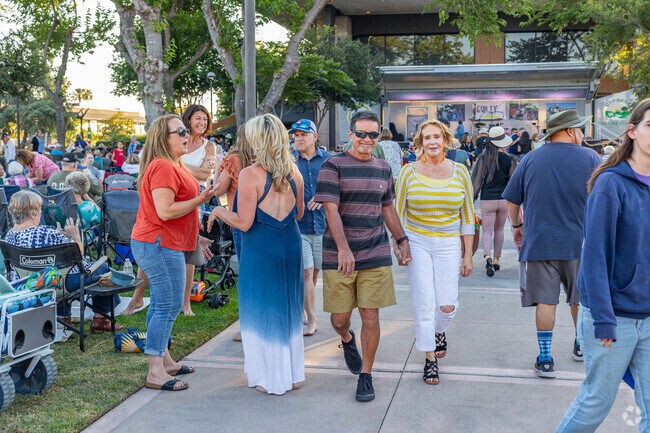 Meet new friends and hang out with old friends at Summer Concerts on the Green.