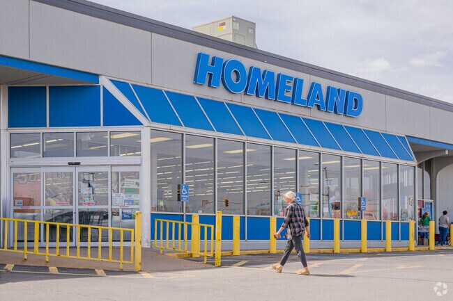 Fresh groceries are available daily at Homeland in Clinton.