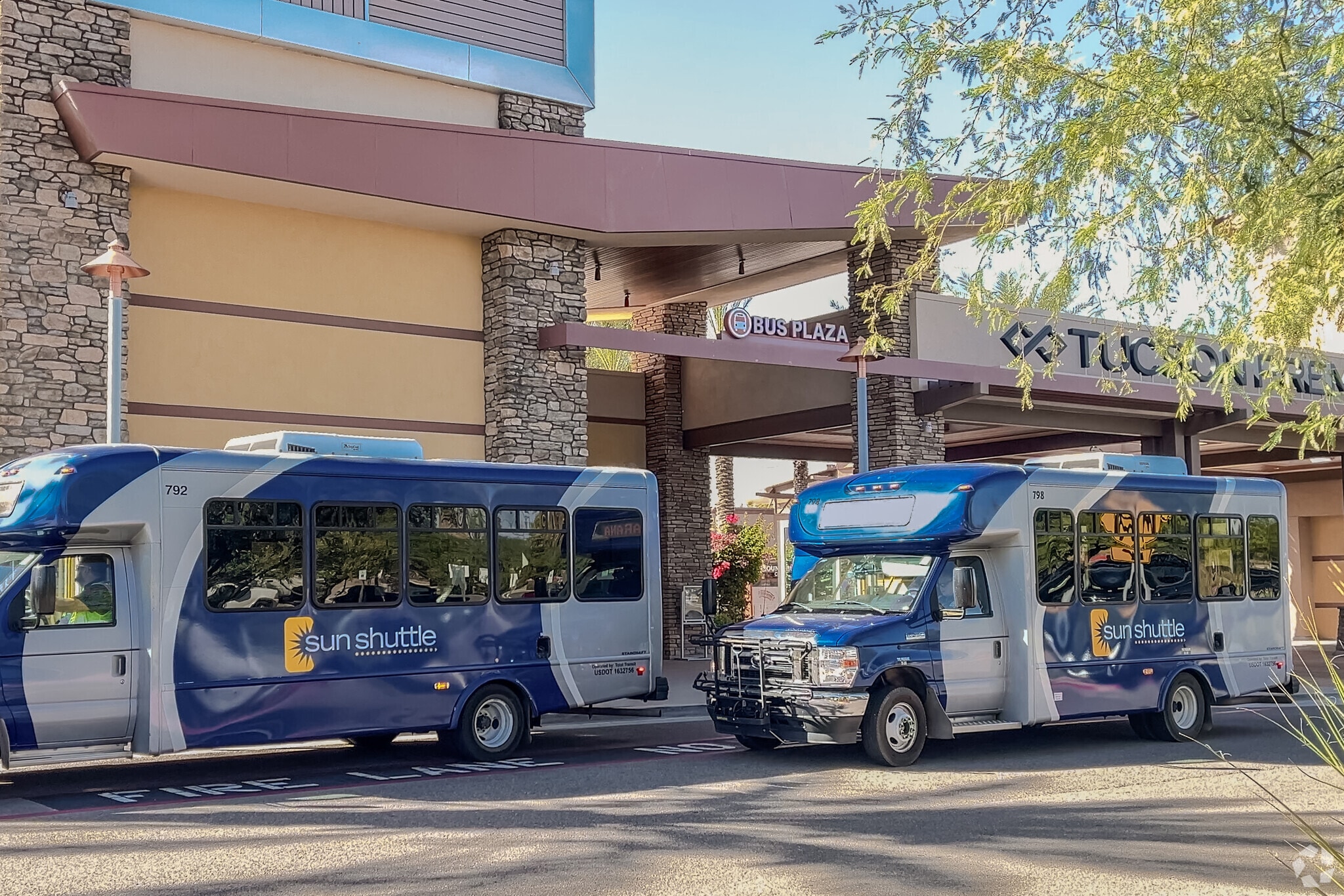Sun Shuttle runs convenient routes for the greater Tucson area.