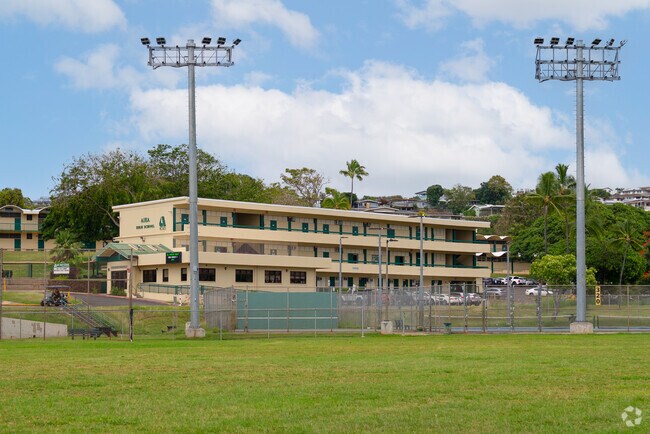 Aiea High School is centrally located in the Aiea community and sits on 15 acres of land.