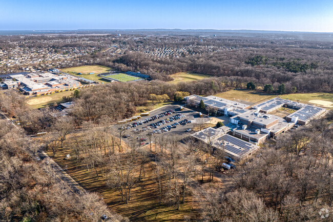 Sayreville Middle School sits right next door to War Memorial School.