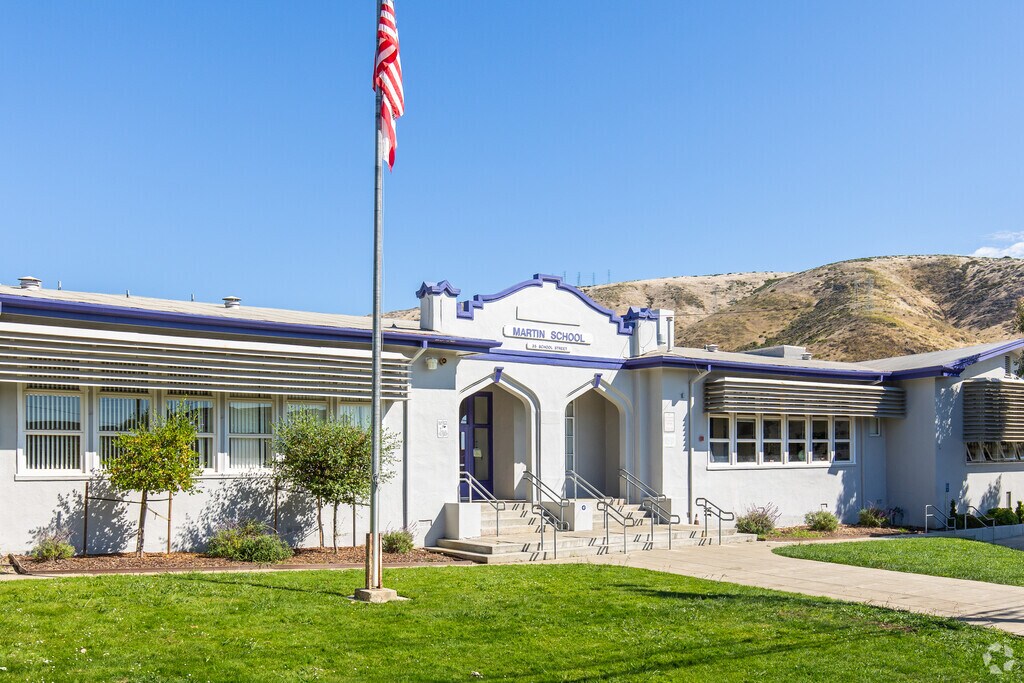Martin Elementary School serves nearby Oyster Point.