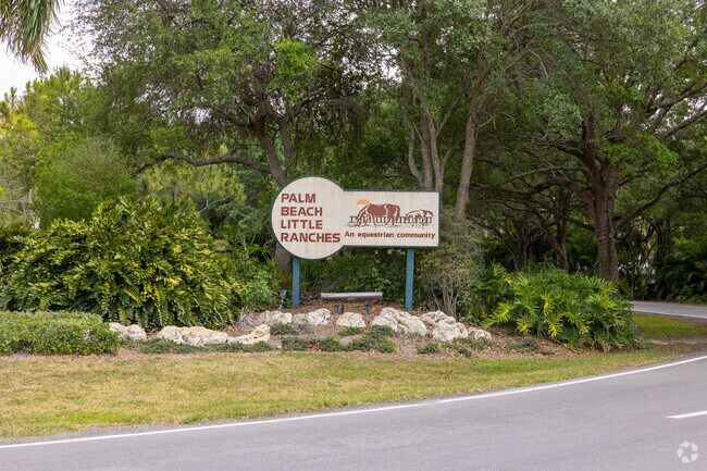 Welcome to Palm Beach Little Ranches neighborhood in sunny Florida.