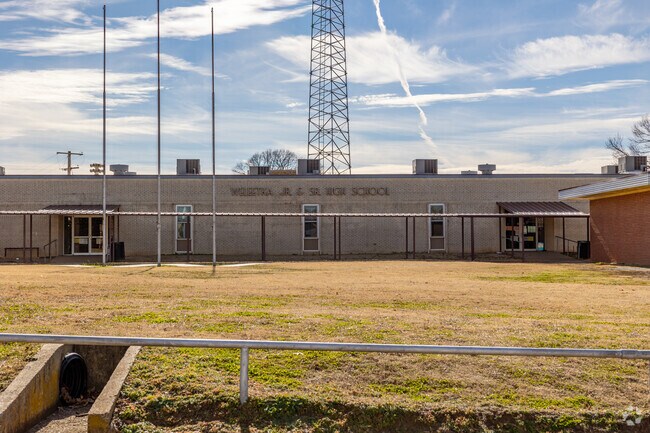 Weleetka JR high school offers a dynamic learning environment.