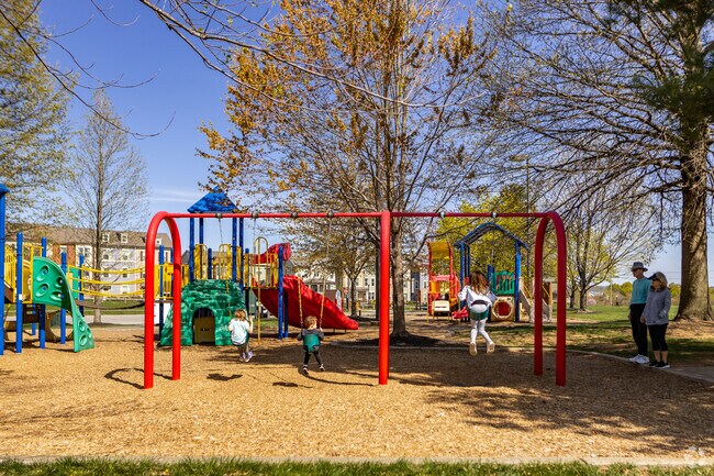 Urbana Community Park is fully equipped to efficiently tire out the tikes.