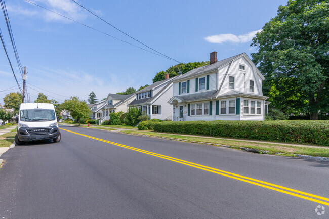 Lower Broadway is filled with many bungalows and colonial-style homes.