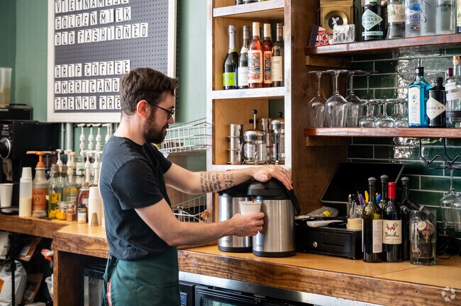 Fresh coffee can be found in Cottage Hill at Hilltop Public House.