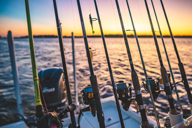 Canton Bay Fishing Charters also has sunset charters for Muddy Creek residents.