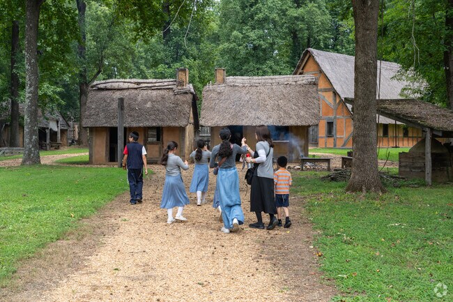 Henricus is a a historic English settlement from he 1700s in Bermuda Hundred.