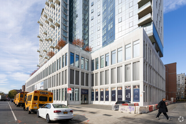 Flatbush Ascend Charter School is part of a luxury housing development in Brooklyn.