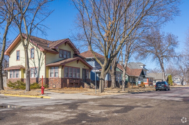 Classic bungalows and other historic homes styles are available in North Mankato down by the river.