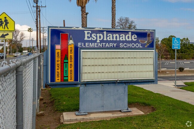 Teachers encourage learning at Esplanade Elementary School.