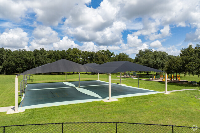 Heritage Elementary is located at 18201 E Meadows Rd., Tampa, FL 33647.