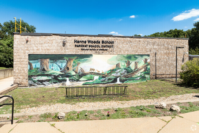 Hanna Woods Elementary School offers a nurturing learning environment.