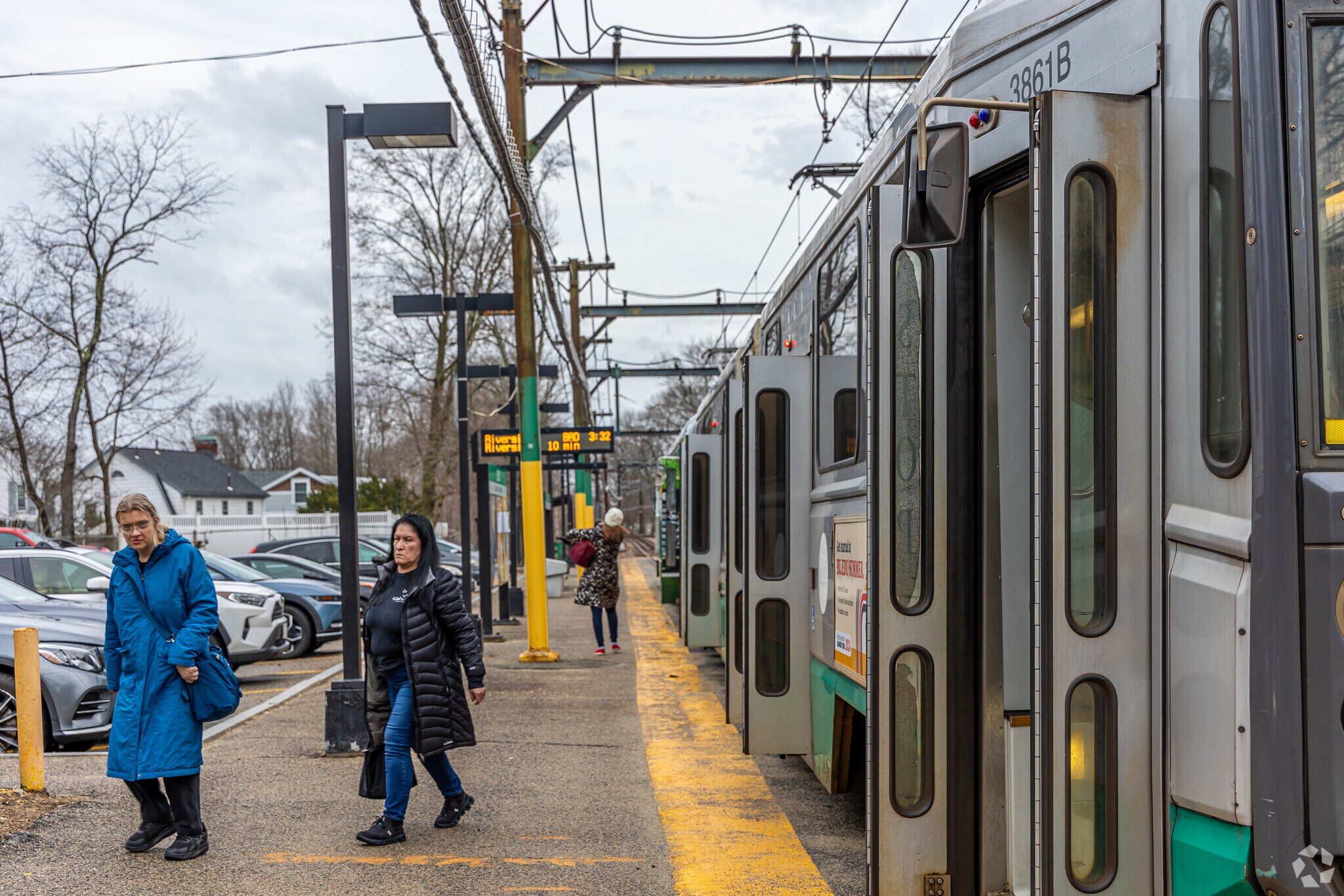 Enjoy the accessibility of the green line Eliot Station from Newton Upper Falls.