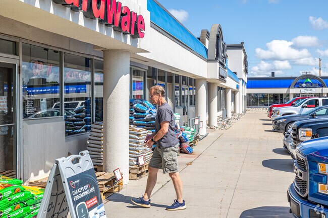 Retail shops are abundant in and around the neighborhood of Longfellow.