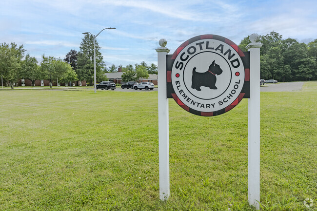 Scotland Elementary School is located at 111 Barlow Mountain Road in Ridgefield, CT.