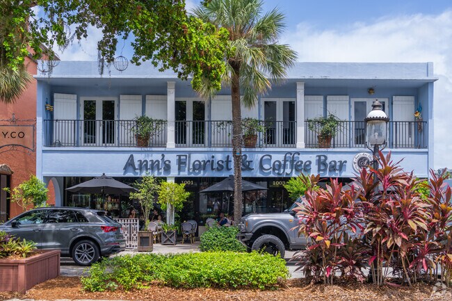 Ann's Florist and Coffee Bar is one of the many businesses that line Las Olas Boulevard near Hendricks and Venice Isles.