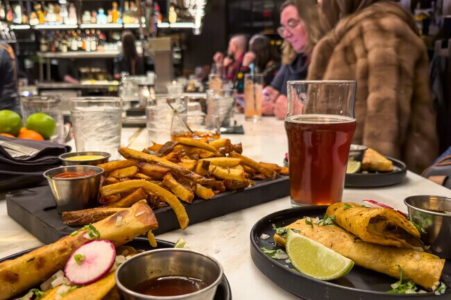 Baldamar features traditional steakhouse offerings, a robust drink menu & happy hour.