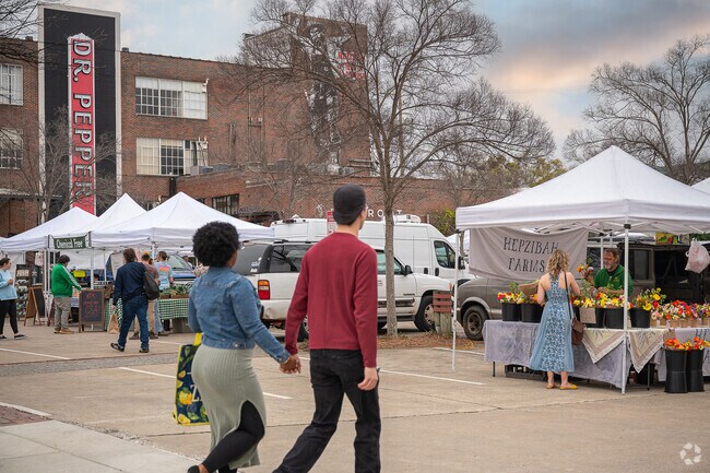 Every Weekend, rain or shine is the Pepper Place market, near East Birmingham.