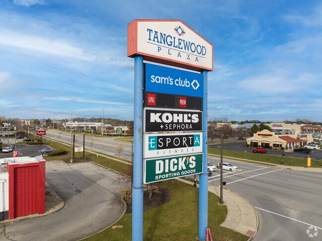 Galloway shoppers head to the Tanglewood Plaza.