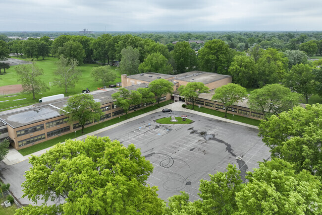 Johnson Park Middle School is located in the Eastmoor neighborhood of Columbus Ohio.