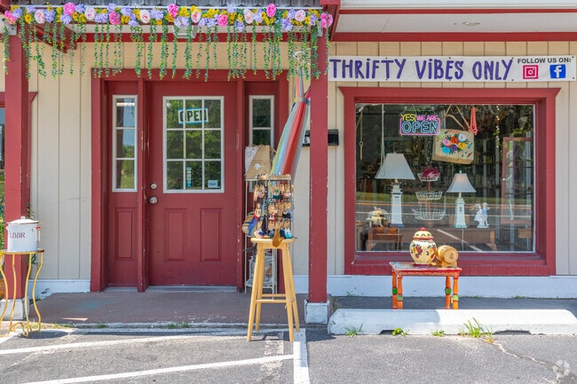 Thrifty Vibes Only is one of a few vintage and antique stores located in Dennis.