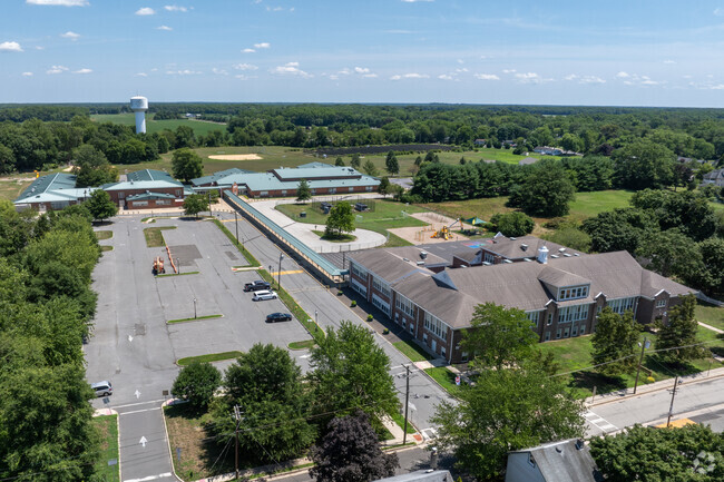 Southampton Twp School #2 is part of a 3 building school campus.