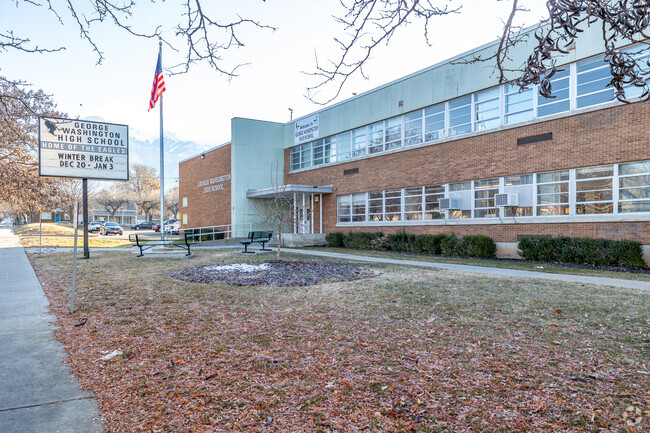 George Washington High is close to the downtown historic district.