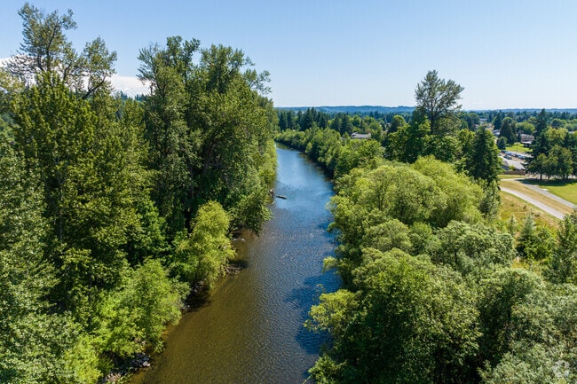 The Green River is never far away in North Auburn.