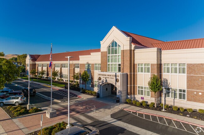 Pittsburg High School teaches students in grades 9-12 in River Run.