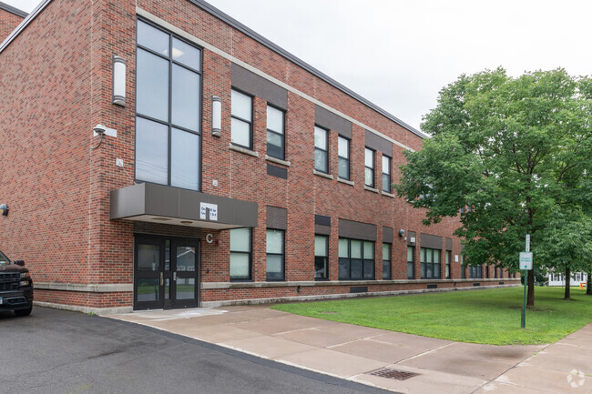 Camden Middle School has a student population of about 616 in grades 5-8.