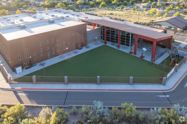 BASIS Prescott offers students a small play area for outdoor activities.