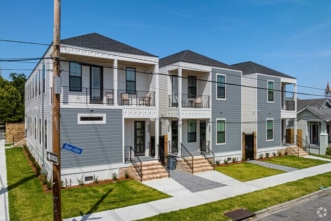 Newly constructed homes can be found in the Tulane-Gravier neighborhood.