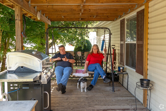 Lewis residents enjoy a relaxed and peaceful environment in their scenic township.