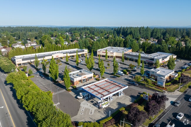 The 162nd Place Shopping Center offers retail and dining minutes from Parkway East.