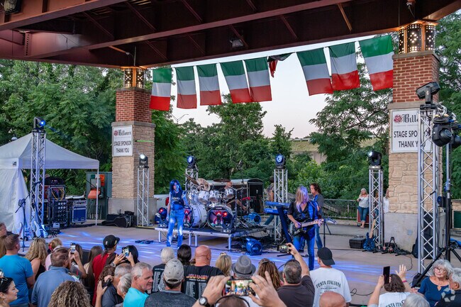 Frestivals bring visitors to downtown Cuyahoga Falls near the Heslop Morningview neighborhood.