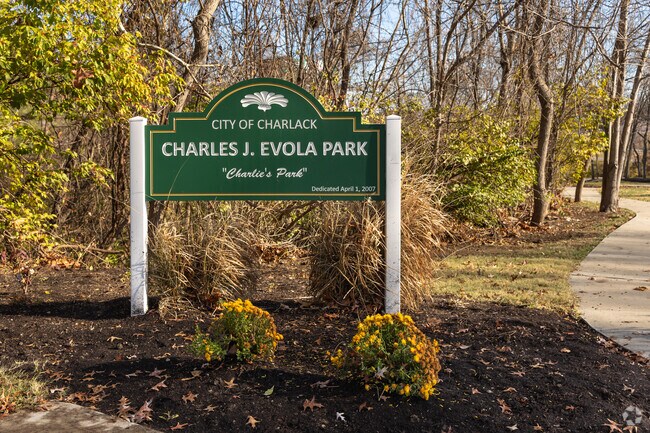 Charles J Evola Park is located on Forest Ave.
