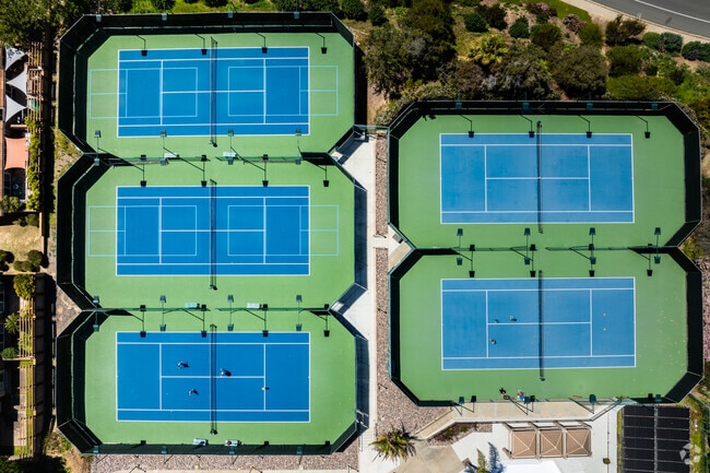 The local courts in La Jolla Alta have tennis and pickleball.